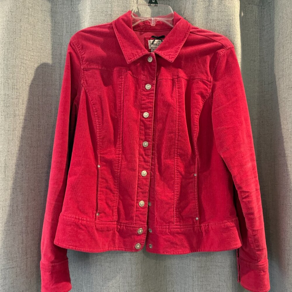 Liv A Little Corduroy Pink jacket Size L